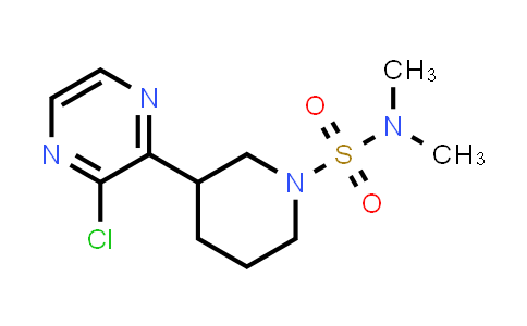 3-(3-Chloro-pyrazin-2-yl)-piperidine-1-sulfonic acid dimethylamide