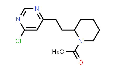 1-{2-[2-(6-Chloro-pyrimidin-4-yl)-ethyl]-piperidin-1-yl}-ethanone