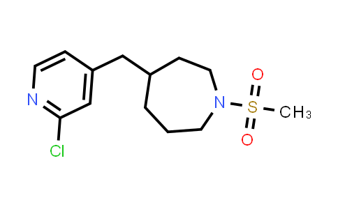 4-(2-Chloro-pyridin-4-ylmethyl)-1-methanesulfonyl-azepane