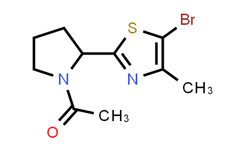 1-[2-(5-Bromo-4-methyl-thiazol-2-yl)-pyrrolidin-1-yl]-ethanone