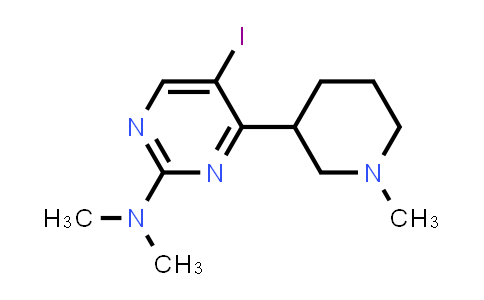 [5-Iodo-4-(1-methyl-piperidin-3-yl)-pyrimidin-2-yl]-dimethyl-amine