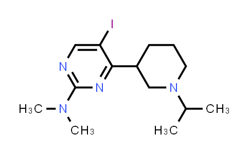 [5-Iodo-4-(1-isopropyl-piperidin-3-yl)-pyrimidin-2-yl]-dimethyl-amine