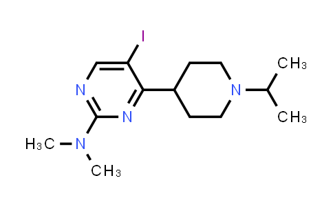 [5-Iodo-4-(1-isopropyl-piperidin-4-yl)-pyrimidin-2-yl]-dimethyl-amine