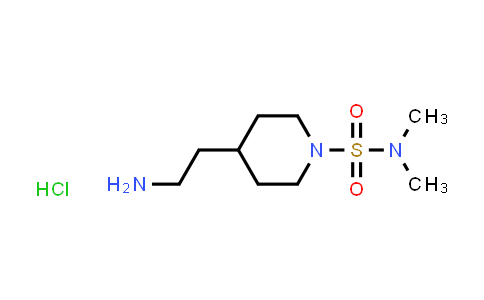 4-(2-Amino-ethyl)-piperidine-1-sulfonic acid dimethylamide hydrochloride