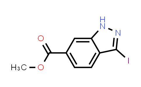 3-Iodo-1H-indazole-6-carboxylic acid methyl ester