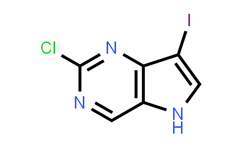 2-Chloro-7-iodo-5H-pyrrolo[3,2-d]pyrimidine