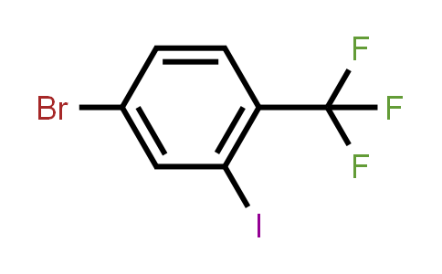 4-Bromo-2-iodo-1-(trifluoromethyl)benzene