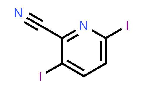 2-Cyano-3,6-diiodopyridine