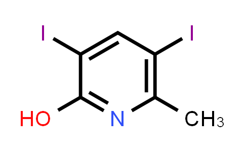 3,5-Diiodo-6-methylpyridin-2-ol