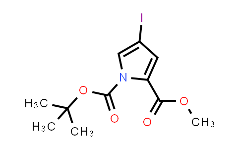 1-tert-Butyl 2-methyl 4-iodo-1H-pyrrole-1,2-dicarboxylate