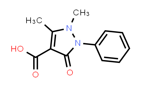 1,5-Dimethyl-3-oxo-2-phenyl-2,3-dihydro-1H-pyrazole-4-carboxylic acid