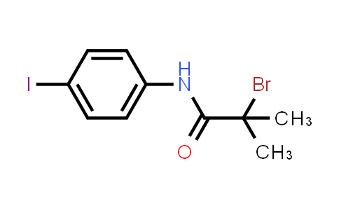 2-Bromo-N-(4-iodophenyl)-2-methylpropanamide