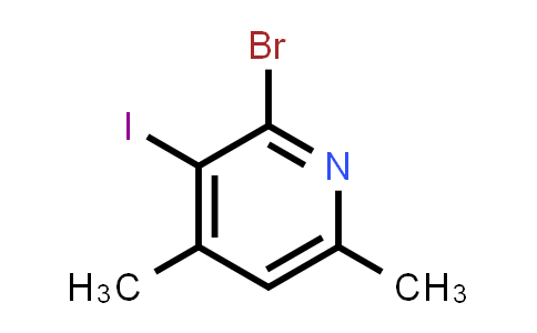 2-Bromo-3-iodo-4,6-dimethylpyridine