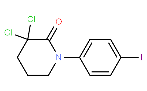 3,3-Dichloro-1-(4-iodophenyl)piperidin-2-one