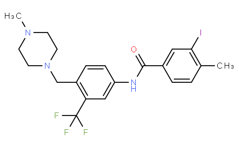 3-Iodo-4-methyl-N-(4-((4-methylpiperazin-1-yl)methyl)-3-(trifluoromethyl)phenyl)benzamide