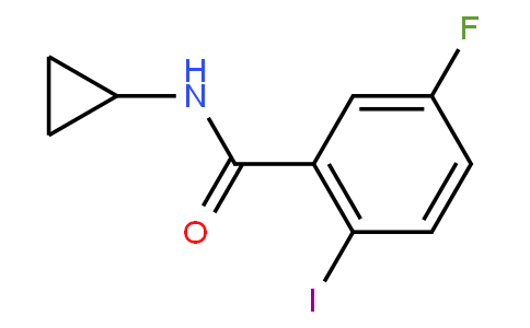 N-Cyclopropyl-5-fluoro-2-iodobenzamide