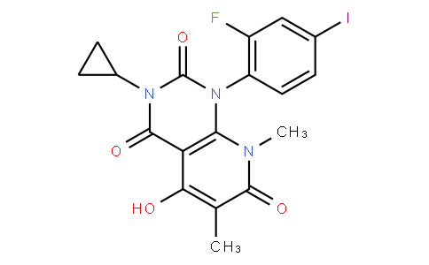 3-Cyclopropyl-1-(2-fluoro-4-iodophenyl)-5-hydroxy-6,8-diMethylpyrido[2,3-d]pyriMidine-2,4,7(1H,3H,8H)-trione