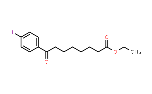 Ethyl 8-(4-iodophenyl)-8-oxooctanoate