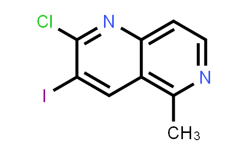 2-Chloro-3-iodo-5-methyl-1,6-naphthyridine