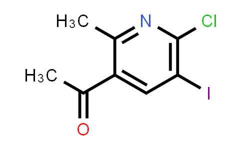 1-(6-Chloro-5-iodo-2-methylpyridin-3-yl)ethan-1-one