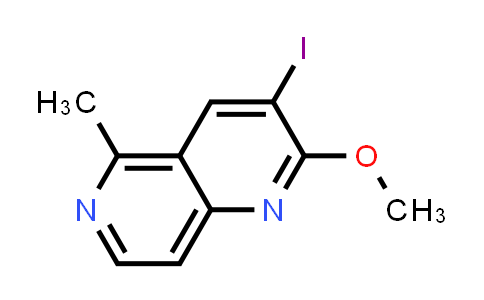 3-Iodo-2-methoxy-5-methyl-1,6-naphthyridine