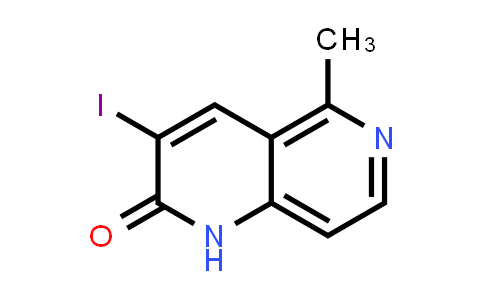 3-Iodo-5-methyl-1,2-dihydro-1,6-naphthyridin-2-one