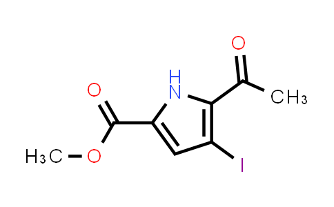 Methyl 5-acetyl-4-iodo-1H-pyrrole-2-carboxylate