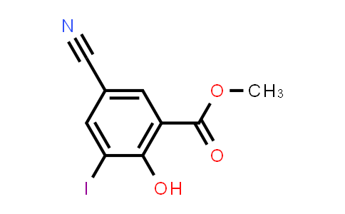 Methyl 5-cyano-2-hydroxy-3-iodobenzoate