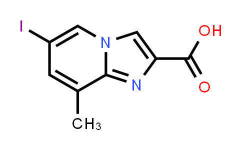 6-Iodo-8-methylimidazo[1,2-a]-pyridine-2-carboxylic acid