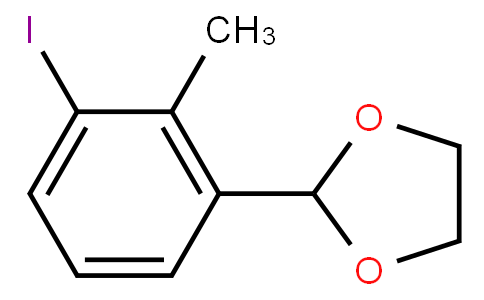 2-(3-Iodo-2-methylphenyl)-1,3-dioxolane