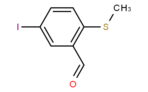 5-Iodo-2-(methylthio)benzaldehyde