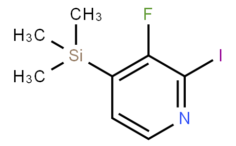 3-Flouro-2-iodo-4-(trimethylsilyl)pyridine