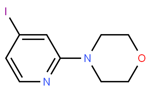 4-Iodo-2-(morpholino)pyridine