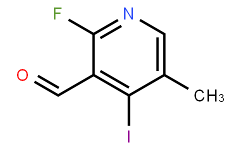 2-Fluoro-4-iodo-5-methyl-3-pyridinecarboxaldehyde