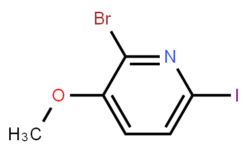 2-Bromo-6-iodo-3-methoxypyridine