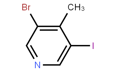 3-Bromo-5-iodo-4-methylpyridine