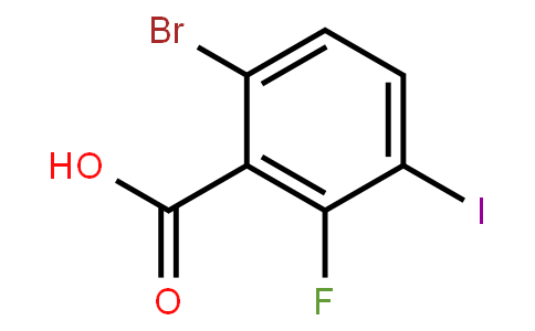 6-Bromo-2-fluoro-3-iodobenzoic acid