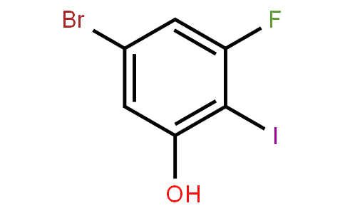 5-Bromo-3-fluoro-2-iodophenol