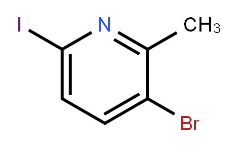 3-Bromo-6-iodo-2-methylpyridine