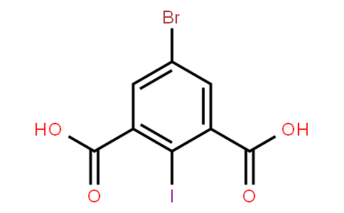 5-Bromo-2-iodo-1,3-benzenedicarboxylic acid