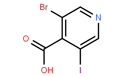 3-Bromo-5-iodopyridine-4-carboxylic acid