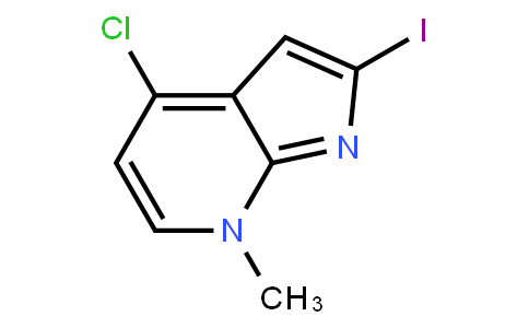 4-Chloro-2-iodo-7-methyl-7H-pyrrolo[2,3-b]pyridine