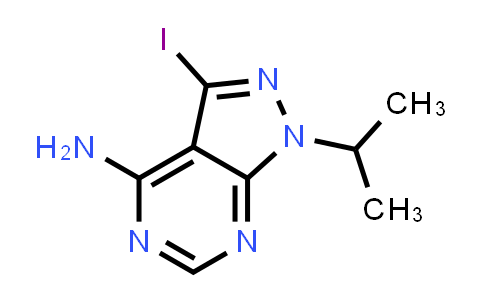 3-Iodo-1-isopropyl-1H-pyrazolo[3,4-d]pyrimidin-4-amine