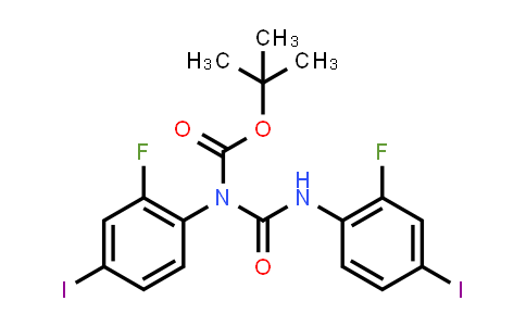 tert-Butyl 2-fluoro-4-iodophenyl(2-fluoro-4-iodophenylcarbamoyl)carbamate