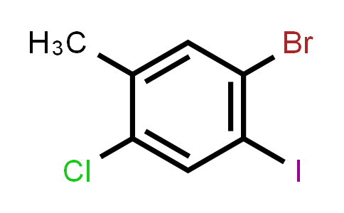 1-Bromo-4-chloro-2-iodo-5-methylbenzene