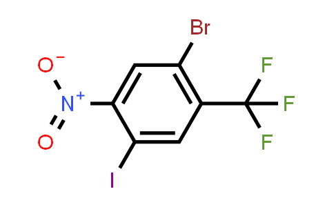 1-Bromo-4-iodo-5-nitro-2-(trifluoromethyl)benzene