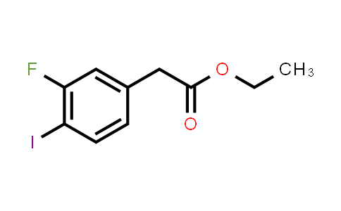 Ethyl 2-(3-fluoro-4-iodophenyl)acetate