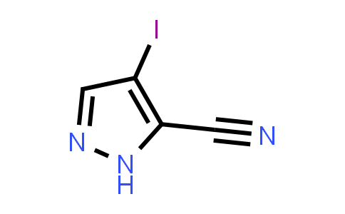 4-Iodo-1H-pyrazole-5-carbonitrile