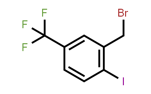 2-(Bromomethyl)-1-iodo-4-(trifluoromethyl)benzene