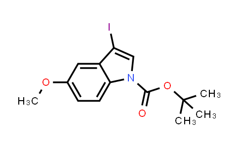 tert-Butyl 3-iodo-5-methoxy-1H-indole-1-carboxylate